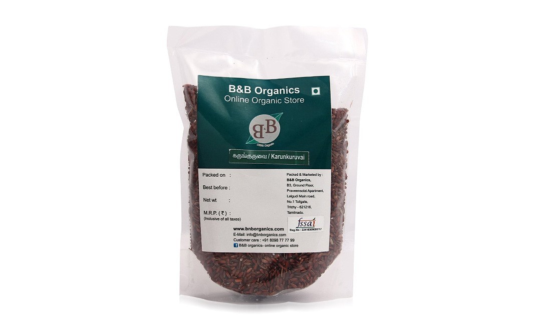 B&B Organics Karunkuruvai    Pack  3 kilogram